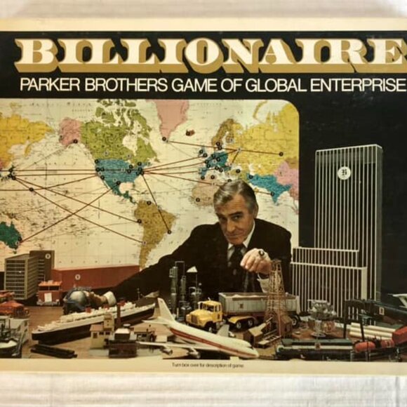 Vintage 1973 Billionaire Board Game Of Global Enterprise W/ Original Box - Picture 11 of 13